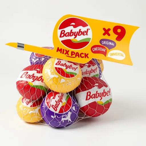 Mini Babybel Mix Pack Cheese Snacks 9 x 20g