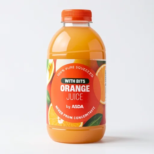 ASDA Orange Juice with Bits 1Litre