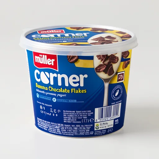 Muller Corner Banana Yogurt with Chocolate Flakes