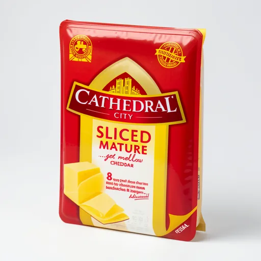 Cathedral City 6 Slices Mature Cheddar Cheese 150g