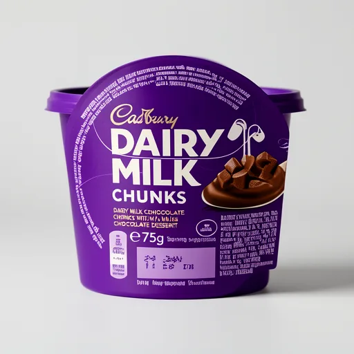 Cadbury Dairy Milk Chunks Desserts 75g