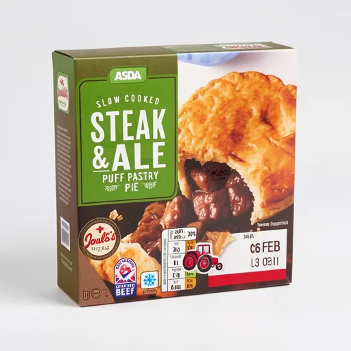 ASDA Steak & Ale Puff Pastry Pie 200g