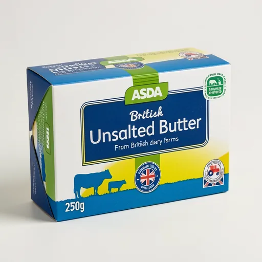 ASDA British Unsalted Butter 250g