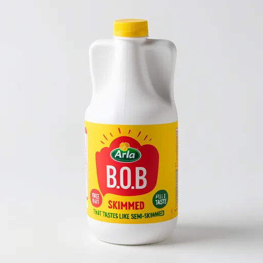 Arla Bob Skimmed Milk Tastes like Semi Skimmed 2L