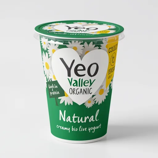 Yeo Valley Organic Smooth & Creamy Live Natural Yogurt 450g