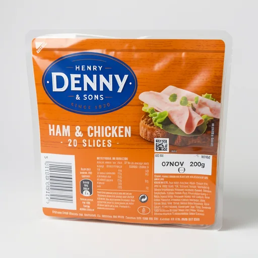 Henry Denny & Sons Ham & Chicken 20 Slices 200g
