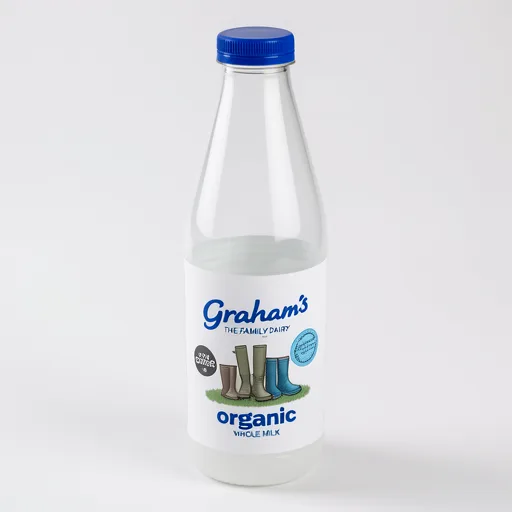 Graham's The Family Dairy Organic Whole Milk 1 Litre