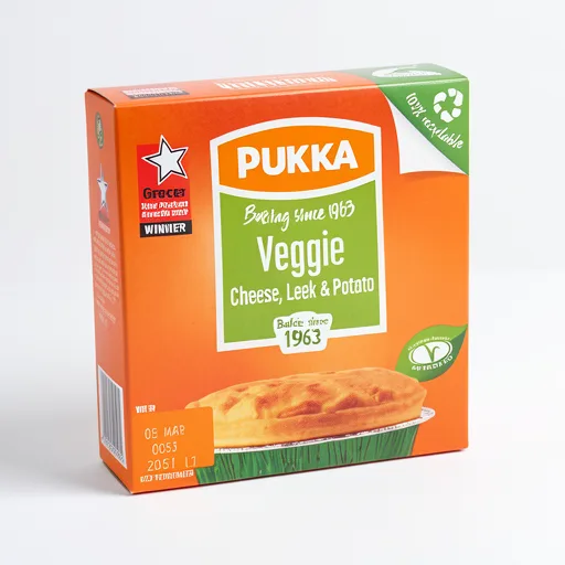 Pukka Cheese, Leek & Potato Pie