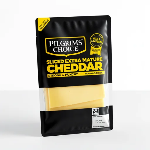 Pilgrims Choice The Crumbly & Creamy One Extra Mature Sliced Cheddar 150g