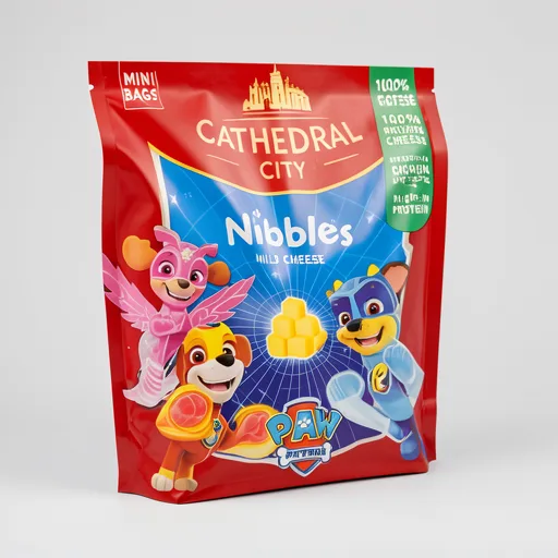 Cathedral City Kids Nibbles Mild Lighter Cheddar Cheese 5x16g