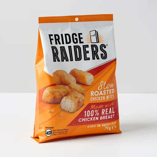Fridge Raiders Slow Roasted Chicken Snack Bites 70g