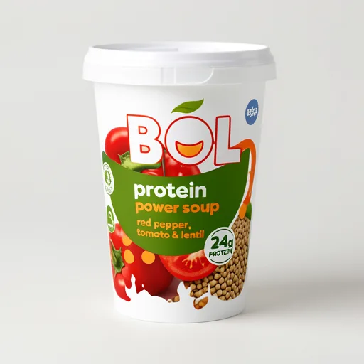 Bol Power Soup Red Pepper Tomato & Lentil