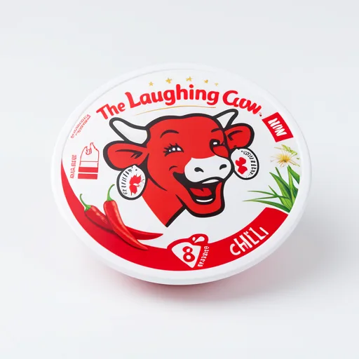 The Laughing Cow Chilli Cheese Spread Triangles x8 128g