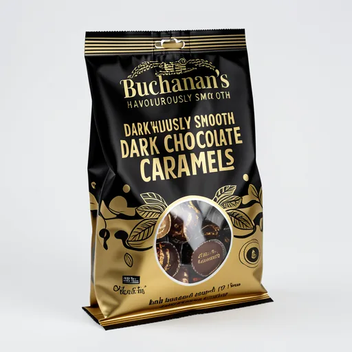 Buchanan's Luxuriously Smooth Dark Chocolate Caramels 110g