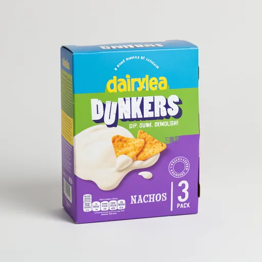 Dairylea Dunkers Nachos Cheese Snack 3x43g