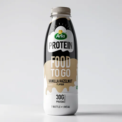Arla Protein Food To Go Vanilla Hazelnut Flavoured Meal Replacement Shake 500ml
