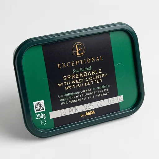 Exceptional by ASDA Sea Salted Spreadable with West Country British Butter 250g