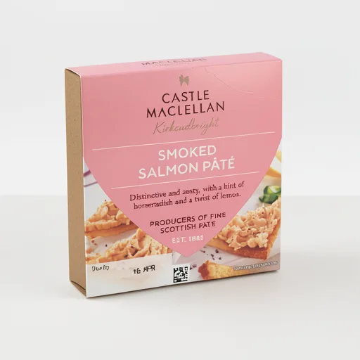 Castle MacLellan Smoked Salmon Pâté with Horseradish and Lemon 100g