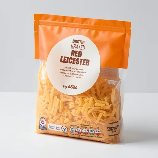 ASDA Grated Red Leicester British Cheese 250g