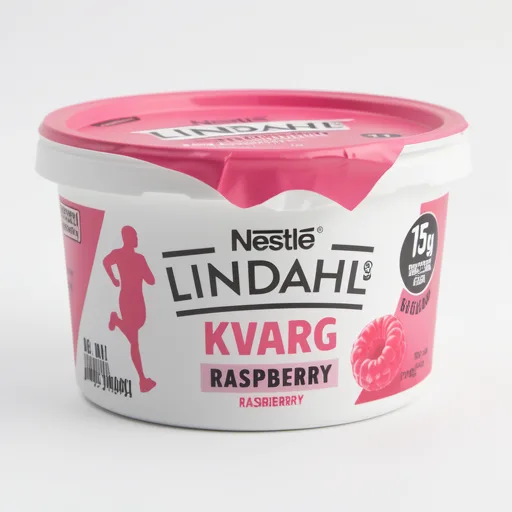 Lindahls Kvarg Raspberry Flavoured 150g
