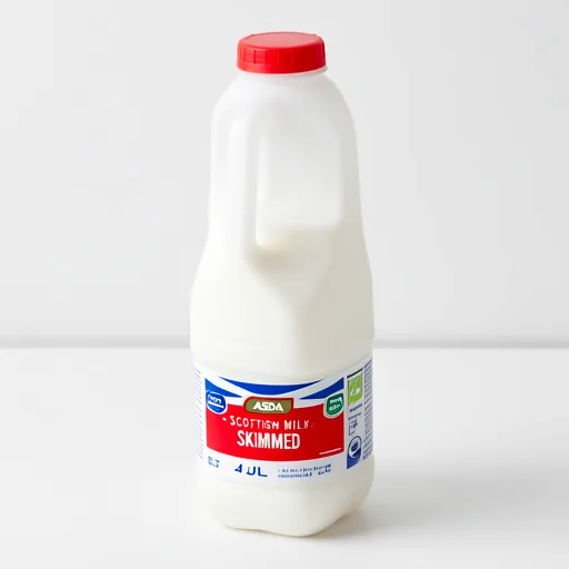 ASDA Skimmed Fresh Milk 2 Pints