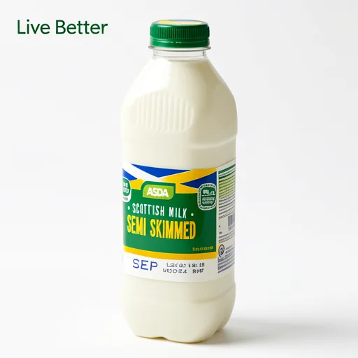 ASDA Scottish Milk Semi Skimmed 2 Pints