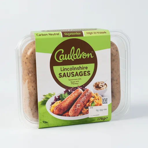 Cauldron Lincolnshire Sausages 276g
