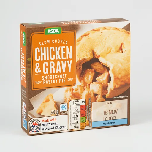 ASDA Chicken & Gravy Shortcrust Pie 200g