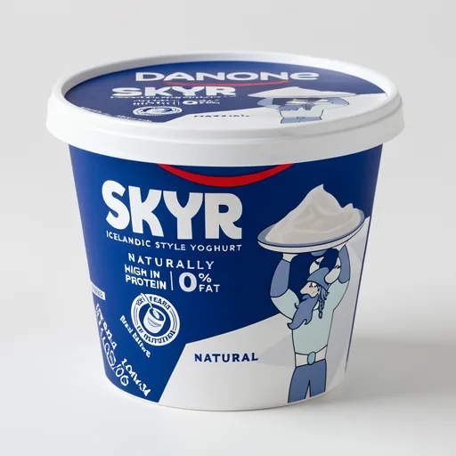 Danone Skyr Fat Free High Protein Natural Yoghurt 150g