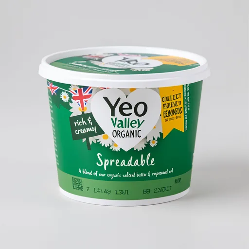 Yeo Valley Organic Spreadable Blend of Butter & Rapeseed Oil 400g
