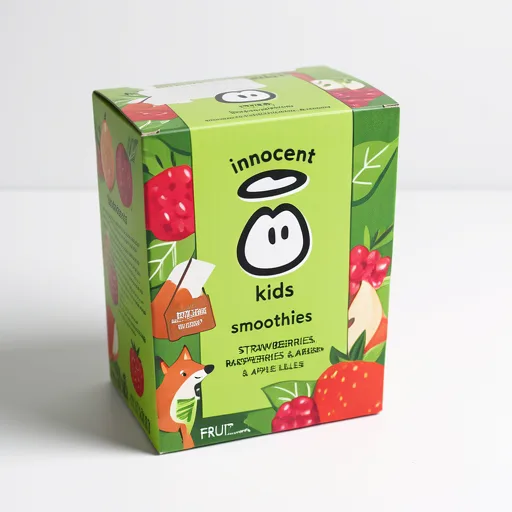 Innocent Kids Smoothies Strawberries, Raspberries & Apples 4 x 150ml