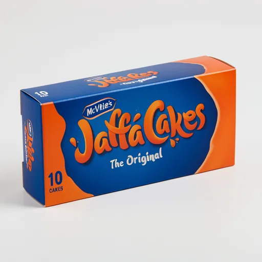 McVitie's Jaffa Cakes Original Chocolate Biscuits 10 Cakes, 110g