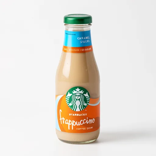 Starbucks Frappuccino Caramel Flavoured Milk Iced Coffee No Added Sugar 250ml