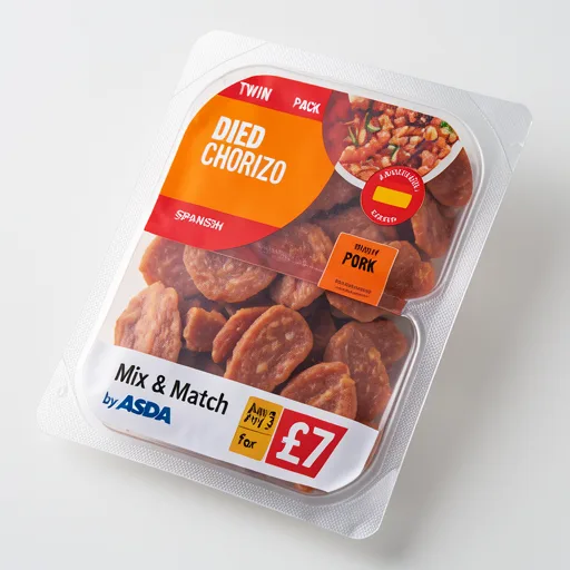 ASDA Diced Chorizo Twin Pack 130g