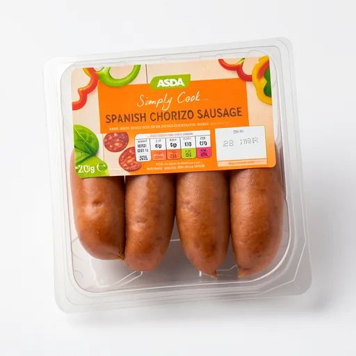 ASDA Dry Cured Chorizo Sausage 200g