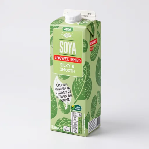 Plant Based by ASDA Unsweetened Soya 1 Litre