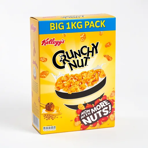 Kellogg's Crunchy Nut Breakfast Cereal 1kg