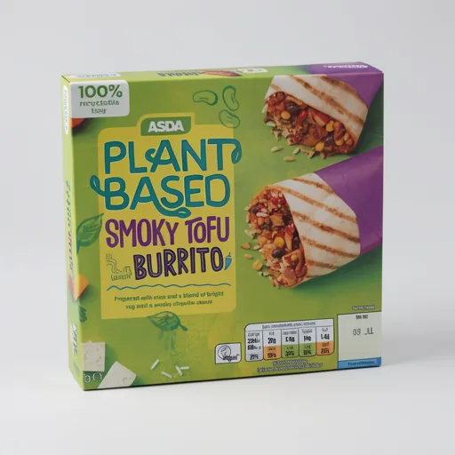Plant Based by ASDA Plant Based by  Smoky Tofu Burrito 400g
