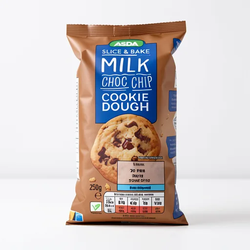 ASDA Milk Choc Chip Cookie Dough 250g