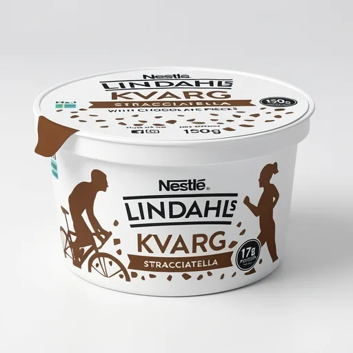 Lindahls Kvarg Stracciatella 150g