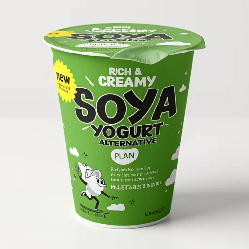Plant Based by ASDA Plant Based by  Plain Soya Yogurt Alternative 500g