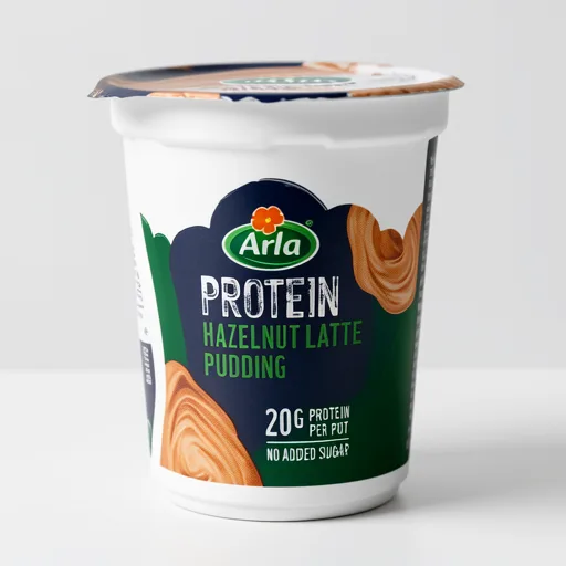 Arla Protein Protein Hazelnut Latte Flavour Pudding 200g