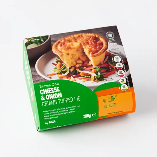 ASDA Cheese & Onion Crumb Topped Pie 200g
