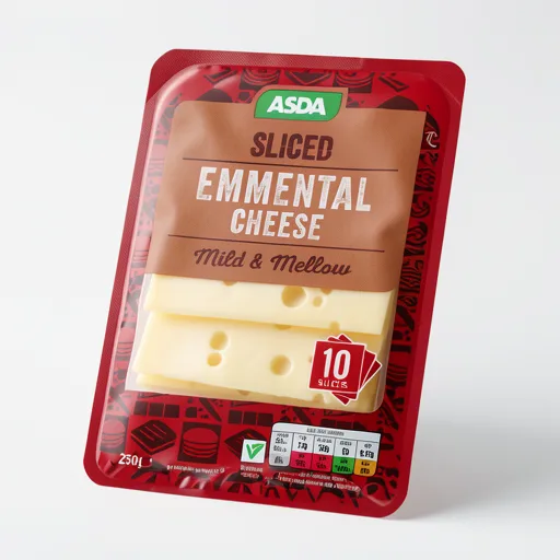 ASDA 10 Emmental Slices 250g