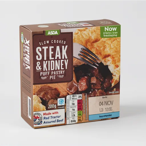 ASDA Steak & Kidney Puff Pastry Pie 200g