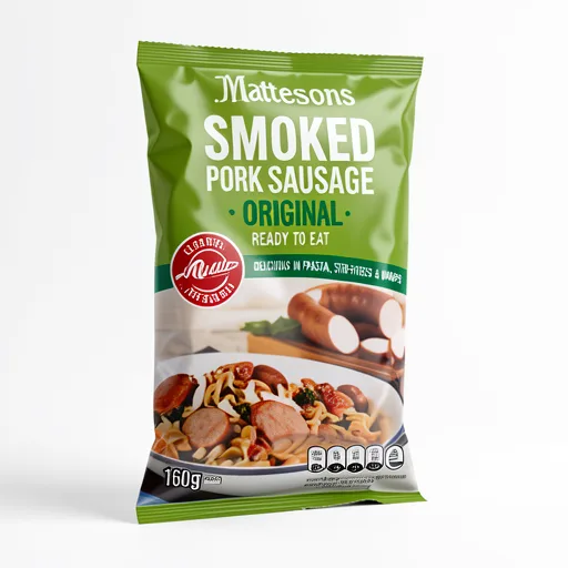 Mattessons Smoked Pork Sausage Original 160G