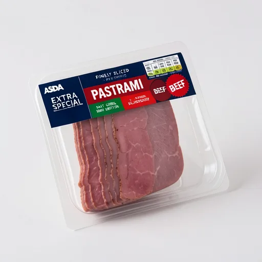 ASDA Extra Special Extra Special Finely Sliced Pastrami 90g
