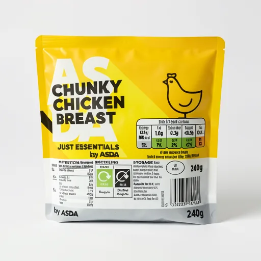 JUST ESSENTIALS by ASDA Chunky Chicken Breast 240g