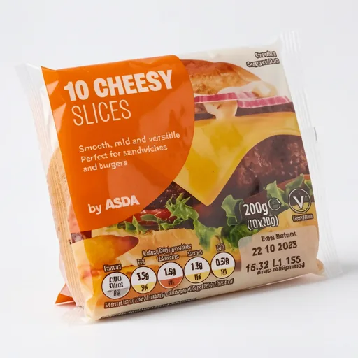 ASDA ASDA Cheesy Slices 10 x 20g (200g)