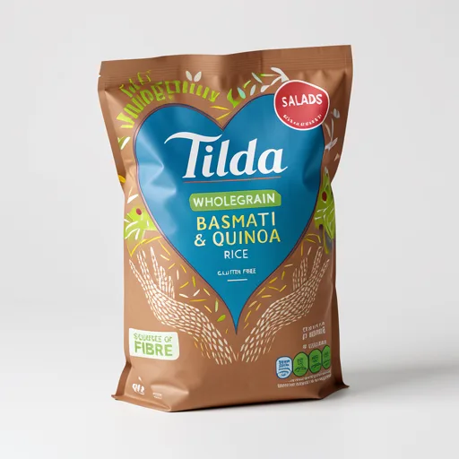 Tilda Wholegrain Basmati & Quinoa Rice 250g